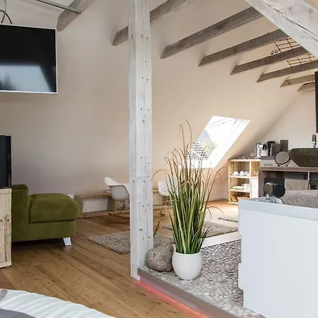 Wellness Suiten Mit Whirlpool Am Stadtrand Von Essen 아파트 에센