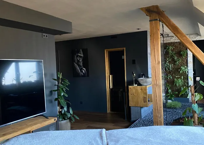 Wellness Mit Whirlpool Am Stadtrand Von *