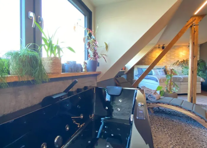Wellness Mit Whirlpool Am Stadtrand Von Appartement