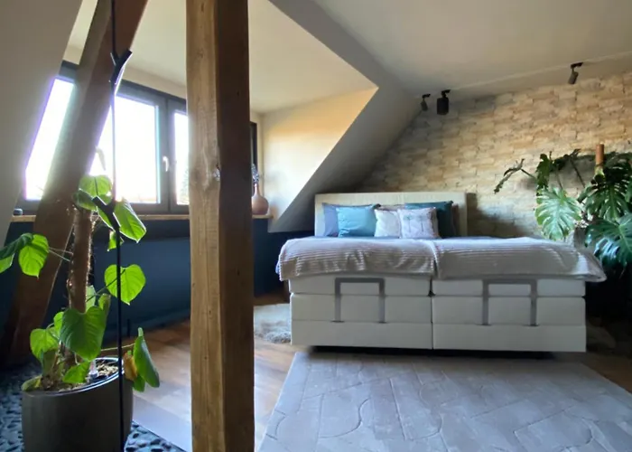 Apartment Wellness Mit Whirlpool Am Stadtrand Von *